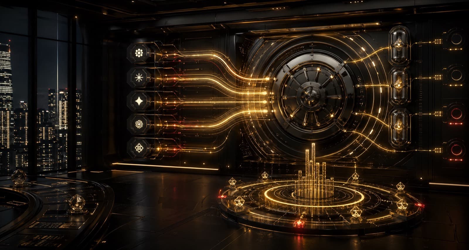 Gatekeeper cinematic command center with AI key vaults, budgets, provider routing, and spend governance